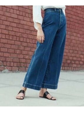 Caron Callahan Dark Blue Jeans